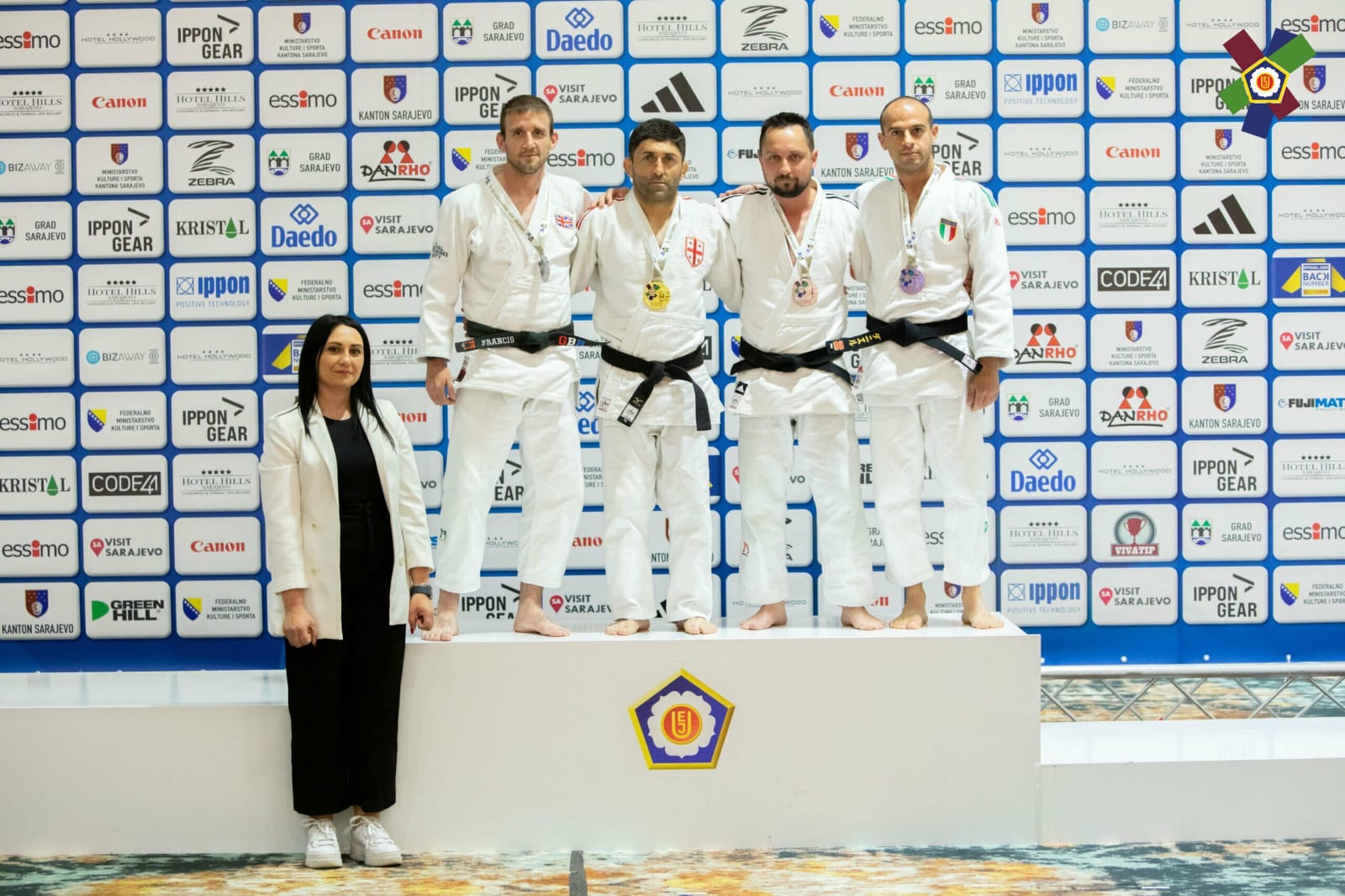 L'Umbria ai Campionati Europei Master di Judo numeri e successi