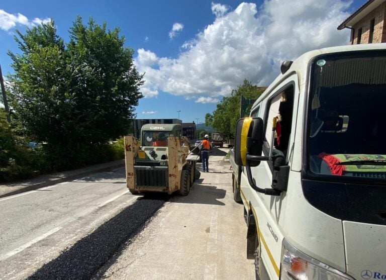 Completati i Lavori in Via della Vittorina: la circolazione torna alla normalità in quella zona di Gubbio. Le scuse di Umbra Acque