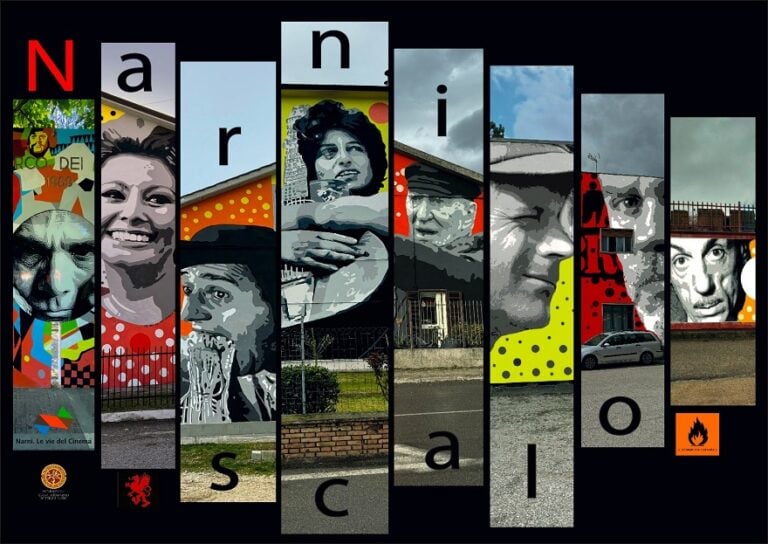 A Narni Scalo in un anno realizzati dieci murales dedicati al cinema. Domenica nuova inaugurazione