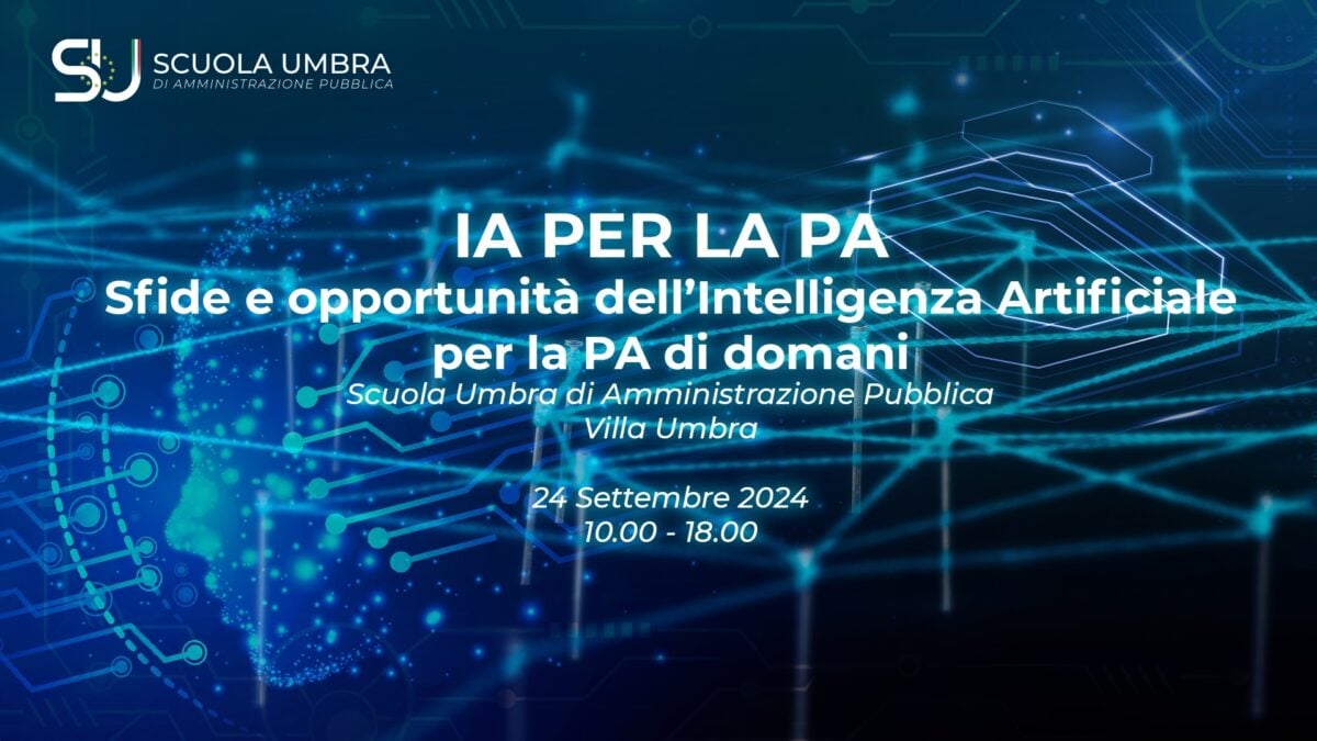 Intelligenza artificiale e Pubblica Amministrazione: un convegno per esplorare sfide e opportunità