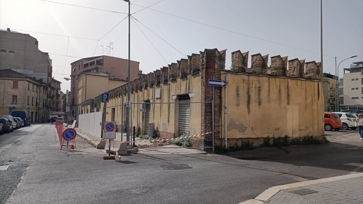 A largo Cairoli via ai lavori del nuovo parco al centro di Terni. E c'è l'ok della Soprintendenza