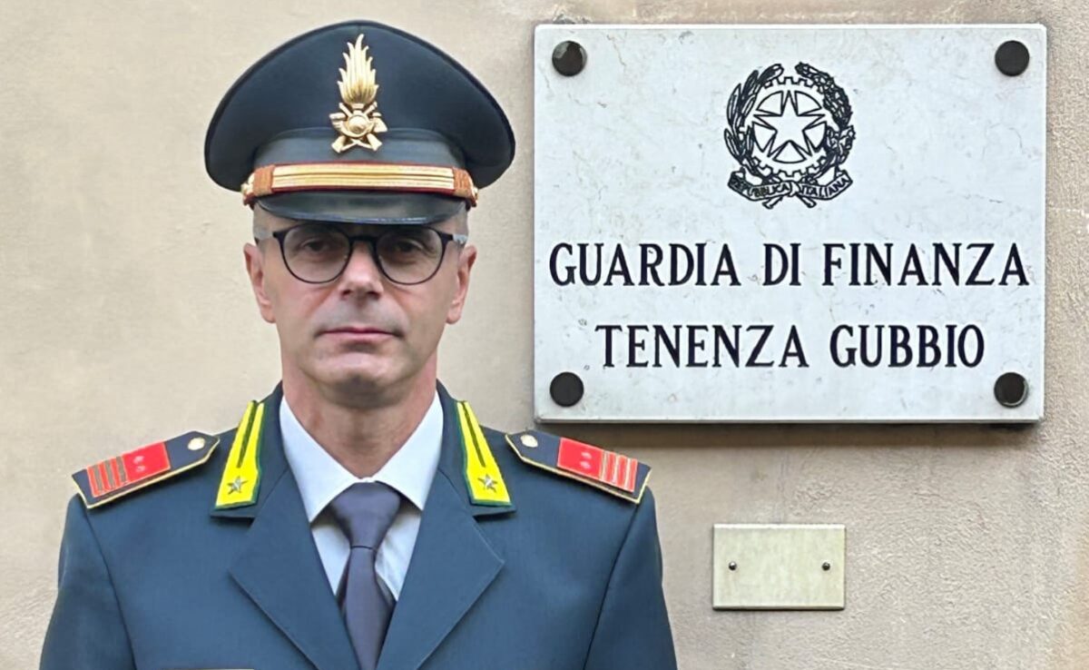 Rudy Primavera alla guida della Guardia di Finanza di Gubbio