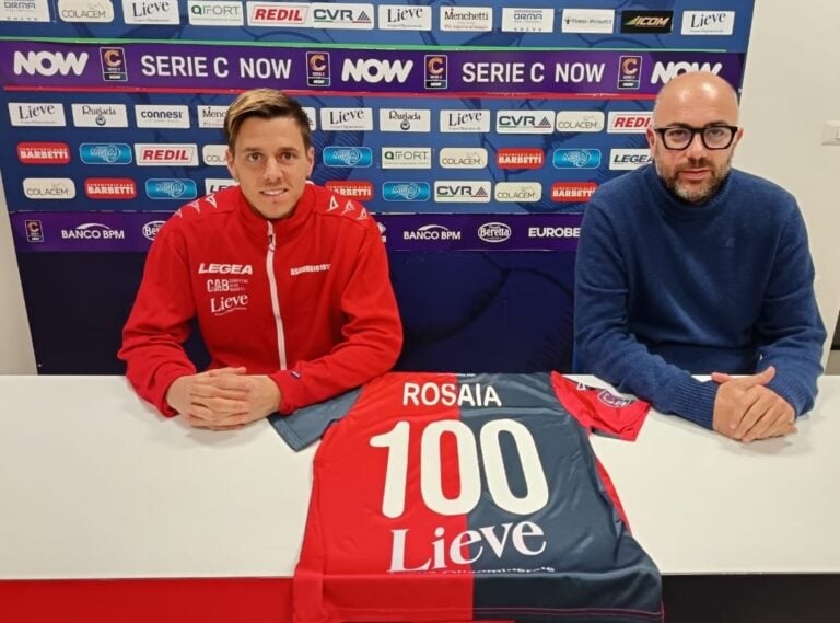 Rosaia tocca quota 100: il Gubbio lo celebra con una maglia