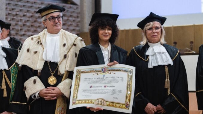 A Emmanuelle Charpentier, Premio Nobel per la Chimica, il Dottorato Honoris Causa a Perugia