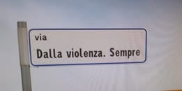 Todi, uno spazio per dire basta alla violenza contro le donne ma prima dell'inaugurazione rubano la targa