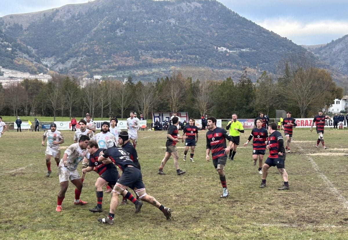 Rugby serie B, esulta il Gubbio: è suo il derby contro Perugia