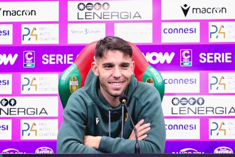 Ternana-Entella, Cicerelli: "Gara dura, vogliamo i tre punti"