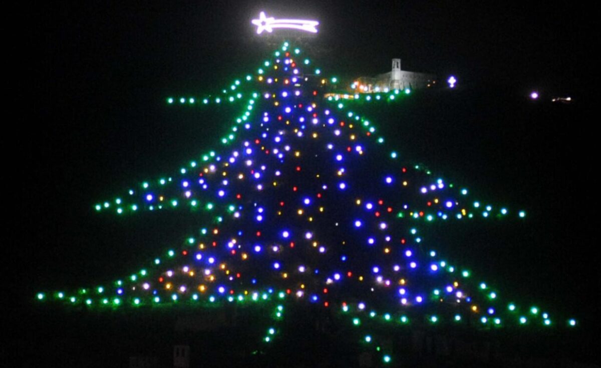 Accensione albero di Natale di Gubbio: data, orario e luogo