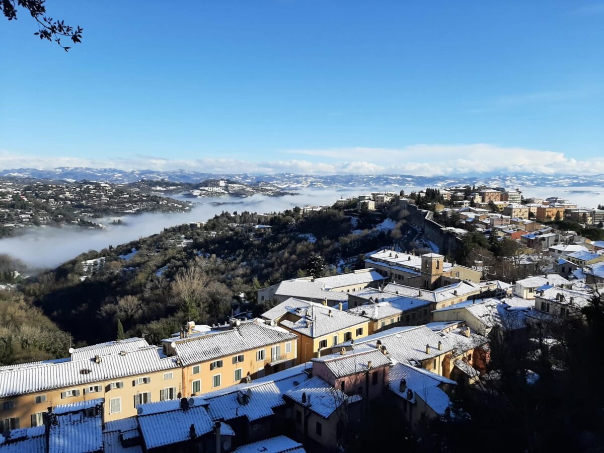 Weekend dell’Immacolata in Umbria: freddo artico, pioggia e neve a bassa quota