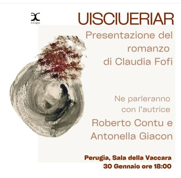 Perugia, ecco "Uisciueriar" la musicista Claudia Fofi presenta il suo romanzo d'esordio