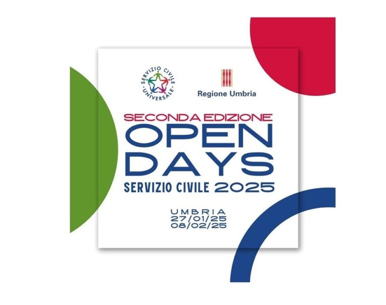 Gli Open Days del Servizio Civile: in Umbria 121 progetti per 1.090 posti