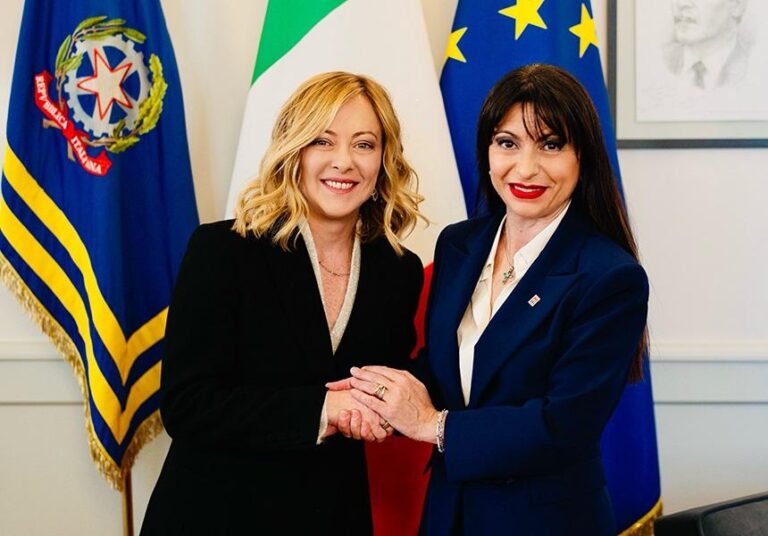 La presidente Proietti incontra Giorgia Meloni: che cosa si sono dette