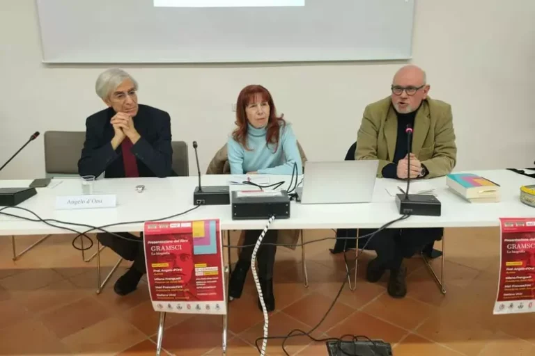 Grande partecipazione a Città di Castello per la presentazione della biografia di Gramsci del professor D’Orsi