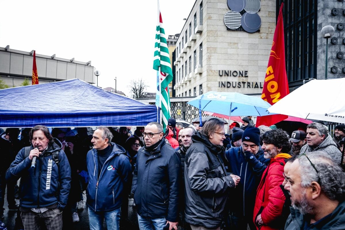 Terni si ribella, Fiom-Cgil alla protesta di Industriall a Bruxelles