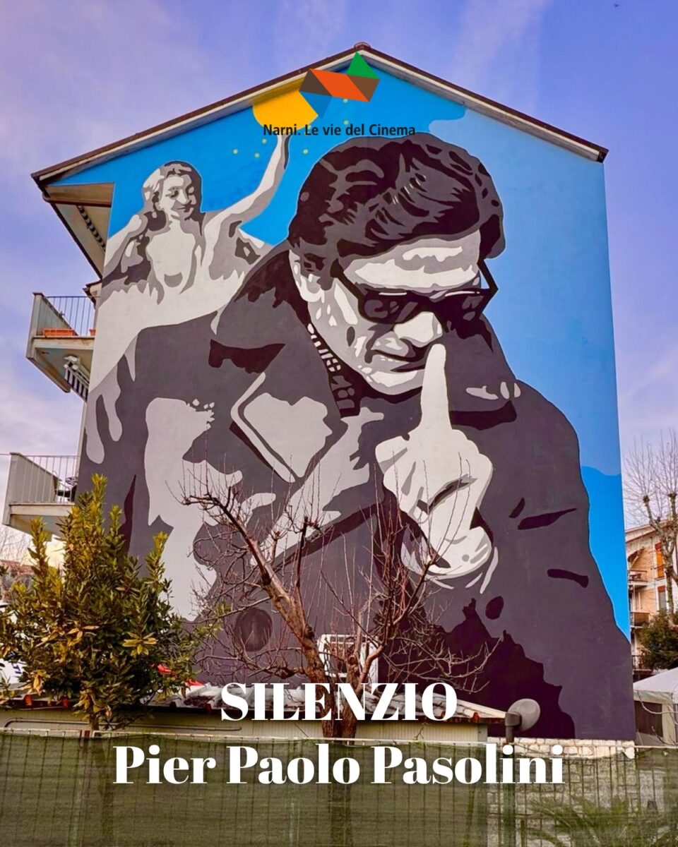 Con la nuova opera dedicata a Pasolini, Narni Scalo arriva a quota 11 murales